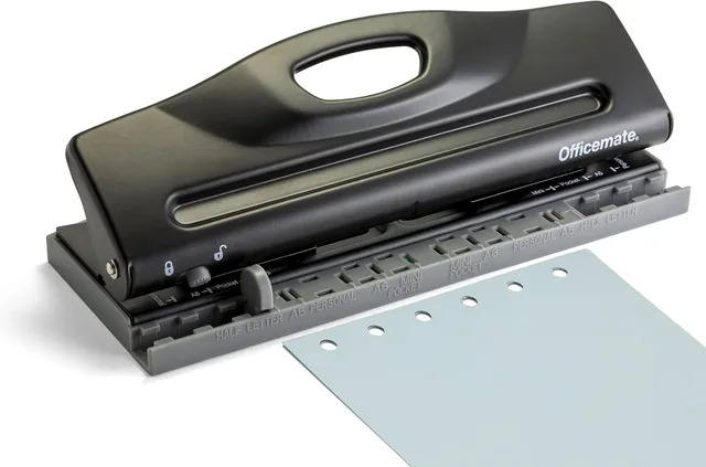 Adjustable Six-Hole Planner Punch — view 1