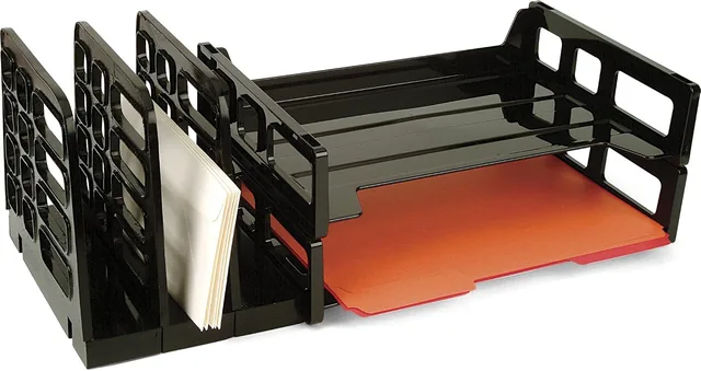 Combination Letter Trays & Side Sorter — view 1